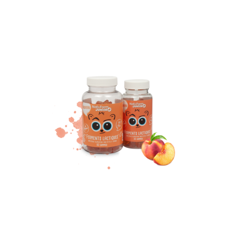 NAT&FORM JUNIOR URISNHOS FERMENTOS LÁCTICOS 60 GOMAS NAT&FORM JUNIOR URISNHOS FERMENTOS LÁCTICOS 60 GOMAS