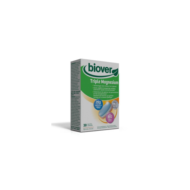 BIOVER TRIPLE MAGNESIO 30 COMPRIMIDOS