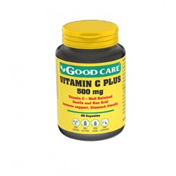 GOOD CARE VITAMINA C PLUS 500MG 60 CÁPSULAS
