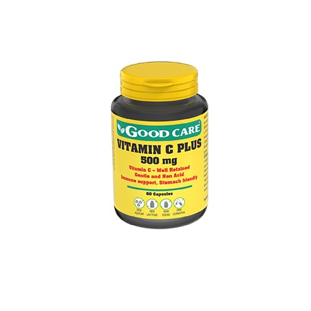 GOOD CARE VITAMINA C PLUS 500MG 60 CÁPSULAS