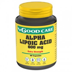 GOOD CARE ALPHA LIPOIC ACID 600MG 60 CÁPSULAS