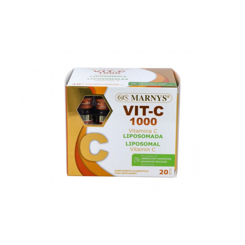 MARNYS VIT-C 1000 LIPOSOMAL 20 AMPOLAS MARNYS VIT-C 1000 LIPOSOMAL 20 AMPOLAS