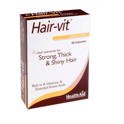 HEALTH AID HAIR-VIT 30 CÁPSULAS