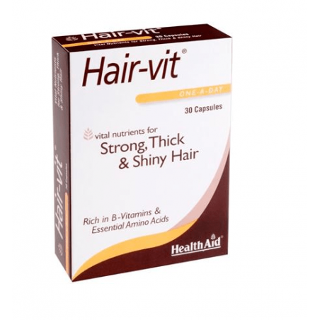 HEALTH AID HAIR-VIT 30 CÁPSULAS