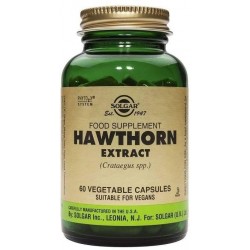 SOLGAR HAWTHORM EXTRACT 60 CÁPSULAS VEGETAIS