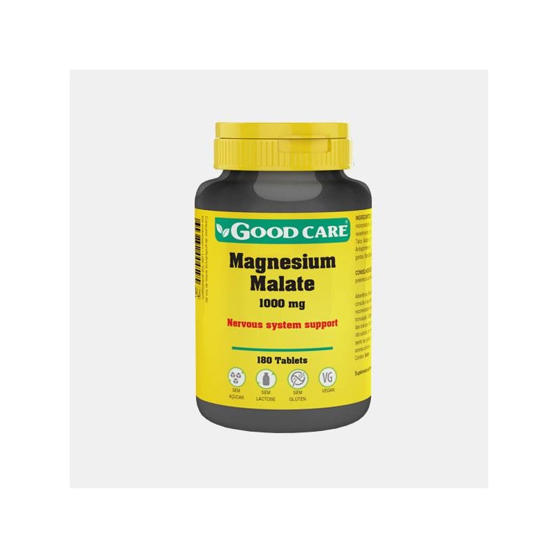 GOOD CARE MAGNESIUM MALATE 1000MG 180 COMPRIMIDOS GOOD CARE MAGNESIUM MALATE 1000MG 180 COMPRIMIDOS