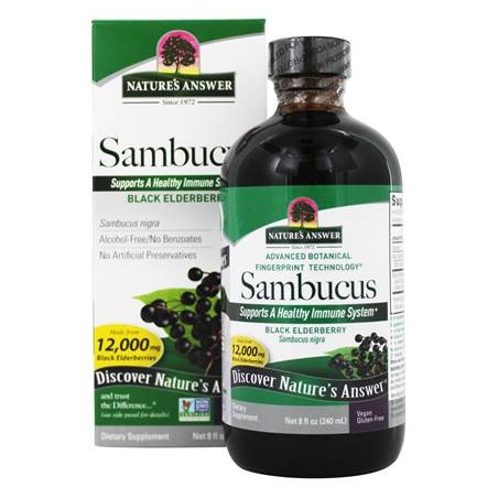 NATURE'S ANSWER SAMBUCUS NIGRA (SABUGUEIRO) 120ML
