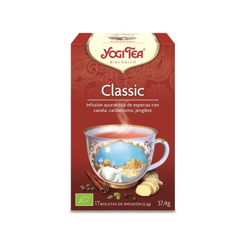 YOGI TEA BIO CLASSIC 17 SAQUETAS YOGI TEA BIO CLASSIC 17 SAQUETAS