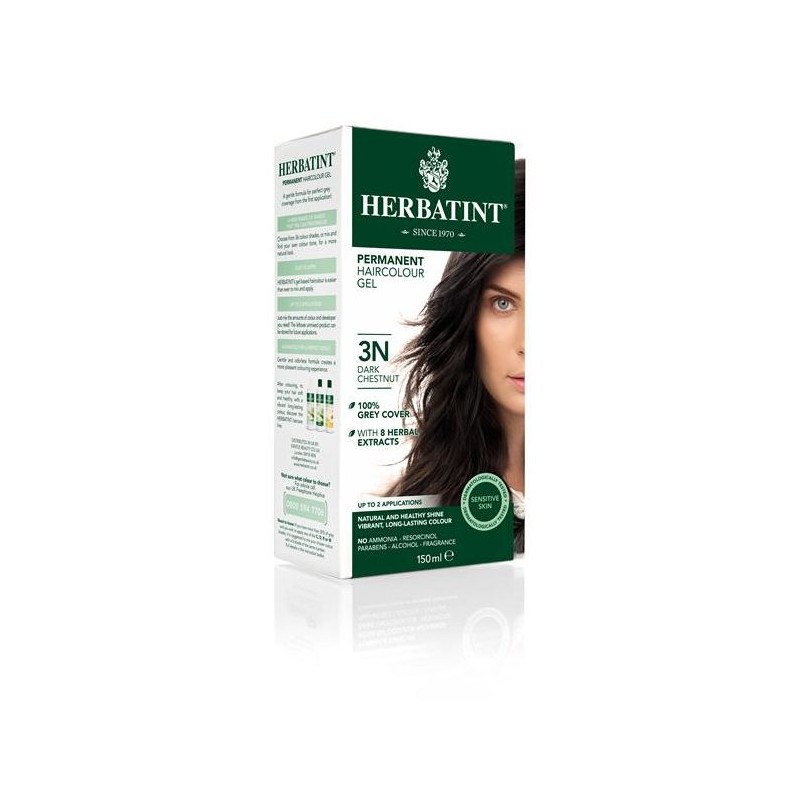 HERBATINT N3 CASTANHO ESCURO 150ML HERBATINT N3 CASTANHO ESCURO 150ML