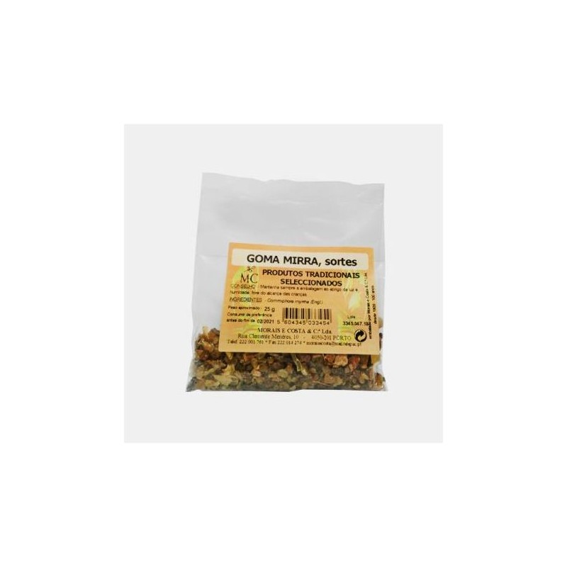 M&C GOMA MIRRA SORTES 25GR M&C GOMA MIRRA SORTES 25GR
