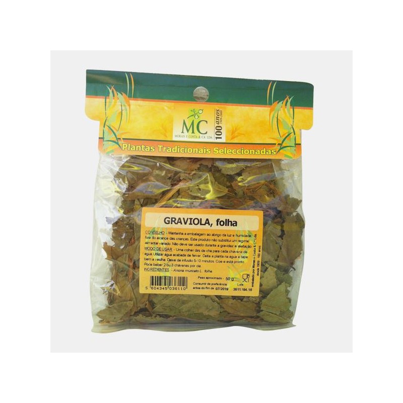 M&C GRAVIOLA FOLHAS 50GR M&C GRAVIOLA FOLHAS 50GR