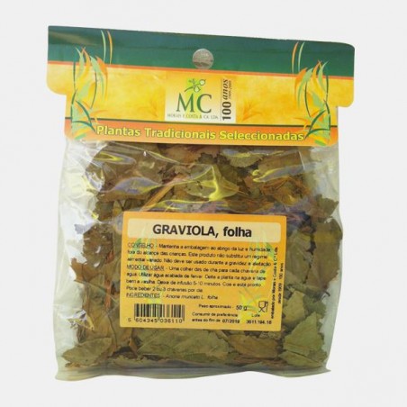 M&C GRAVIOLA FOLHAS 50GR