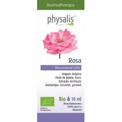 PHYSALIS ÓLEO ESSENCIAL DE ROSA DAMASCENA BIO 10ML