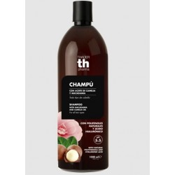 TH PHARMA CHAMPÔ COM ÓLEO DE CAMELIA E MACADAMIA 1000ML