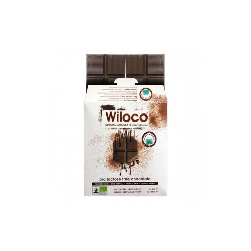 WILOCO TROPICAL CASTANHO PRALINÉ BIO 90GR