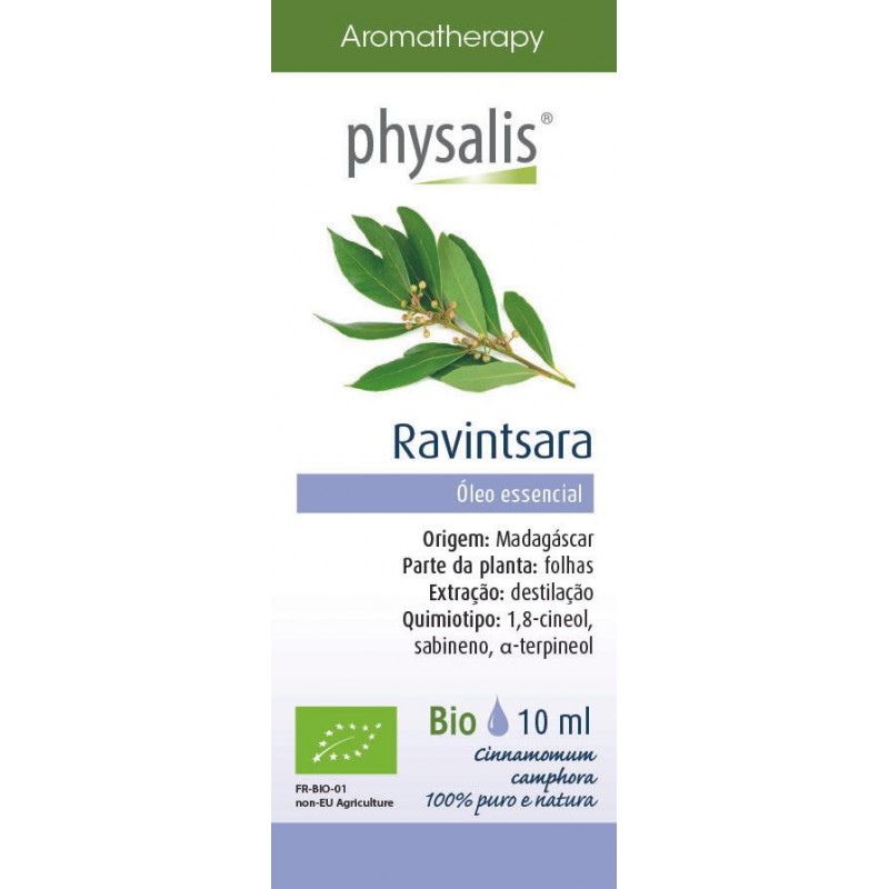 PHYSALIS ÓLEO ESSENCIAL DE RAVINSARA BIO 10ML PHYSALIS ÓLEO ESSENCIAL DE RAVINSARA BIO 10ML