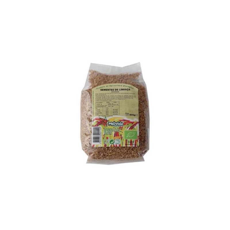 PROVIDA SEMENTES DE LINHAÇA DOURADA BIO 500GR