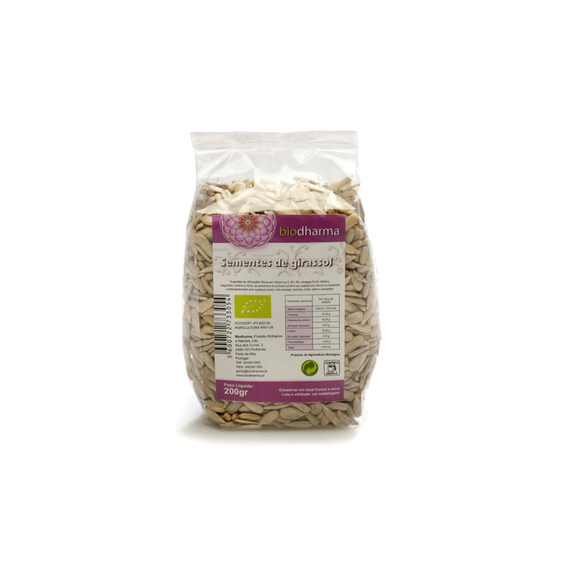 BIODHARMA SEMENTES DE GIRASSOL BIO 200GR