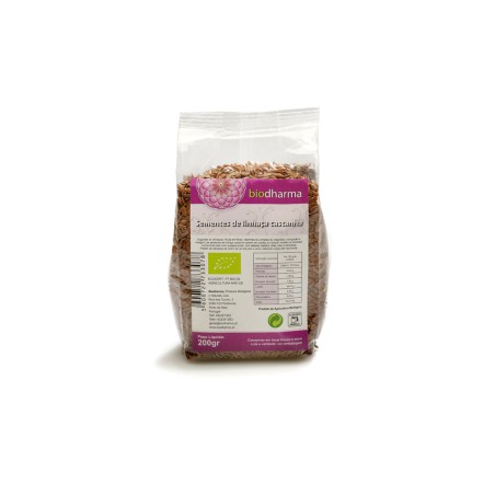 BIODHARMA SEMENTES DE LINHAÇA CASTANHA BIO 200GR