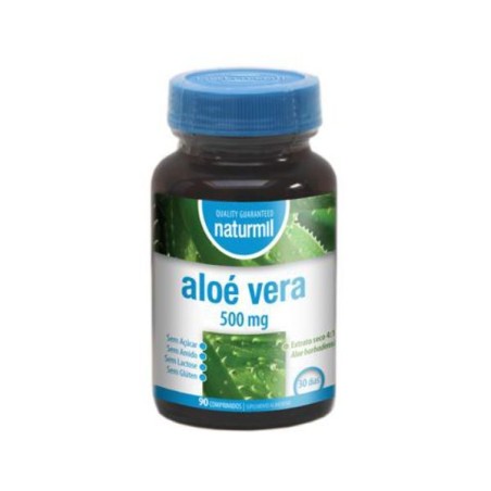 NATURMIL ALOE VERA 500MG 90 COMPRIMIDOS