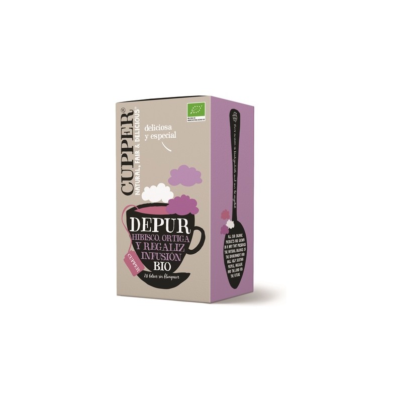 BIO CUPPER INFUSÃO DEPUR 20 SAQUETAS BIO CUPPER INFUSÃO DEPUR 20 SAQUETAS