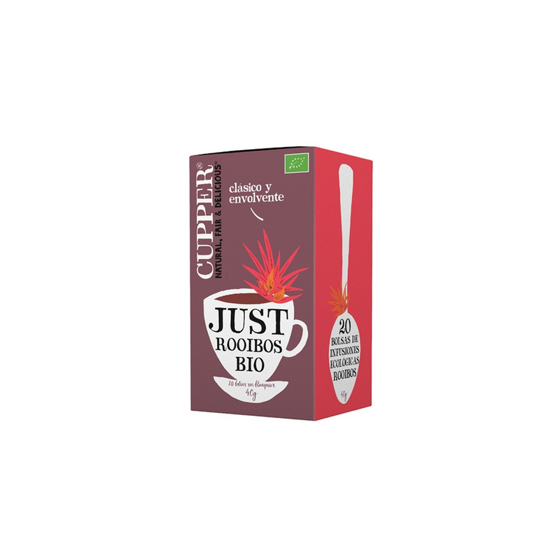 BIO CUPPER INFUSÃO ROOIBOS 20 SAQUETAS BIO CUPPER INFUSÃO ROOIBOS 20 SAQUETAS
