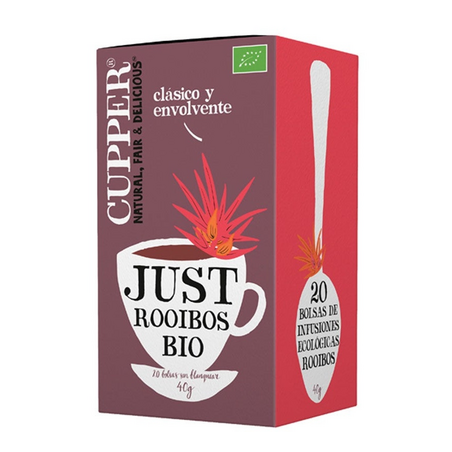 BIO CUPPER INFUSÃO ROOIBOS 20 SAQUETAS