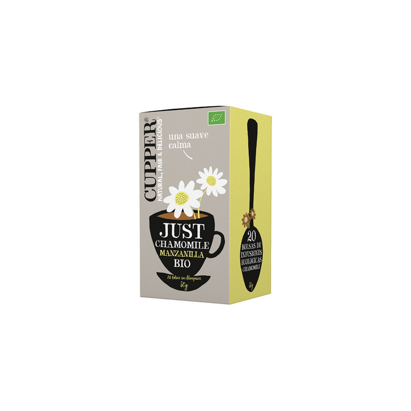 BIO CUPPER INFUSÃO CAMOMILA 20 SAQUETAS BIO CUPPER INFUSÃO CAMOMILA 20 SAQUETAS