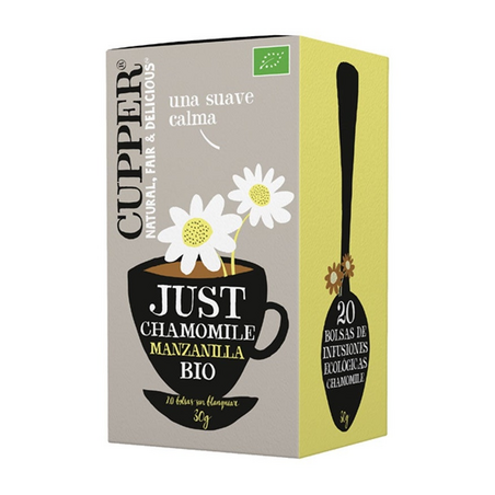 BIO CUPPER INFUSÃO CAMOMILA 20 SAQUETAS