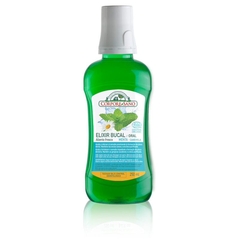 CORPORE SANO ELIXIR BUCAL MENTA CAMOMILA 250ML CORPORE SANO ELIXIR BUCAL MENTA CAMOMILA 250ML
