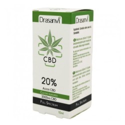 DRASANVI ÓLEO CBD 20% FULL SPECTRUM 10ML