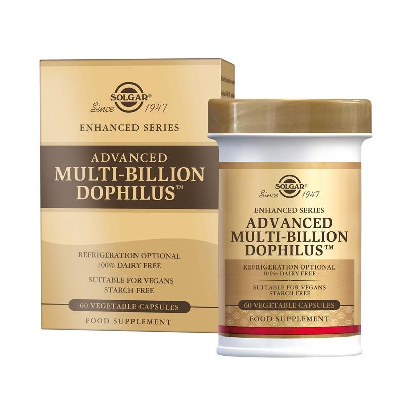 SOLGAR ADVANCED MULTI-BILLION DOPHILUS 60 CÁPSULAS