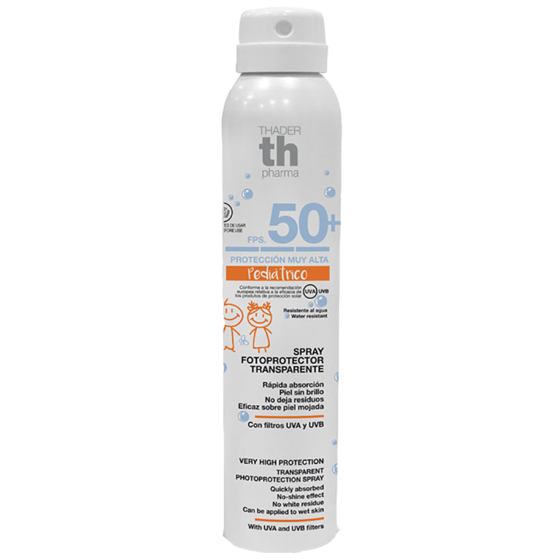 TH PHARMA SUN FOTOPROTECTOR PEDIÁTRICO SPRAY TRANSPARENTE SPF50+ 250ML