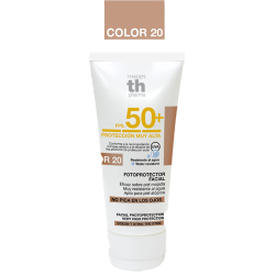 TH PHARMA SUN FOTOPROTETOR FACIAL COM COR 20 SPF50+ 50ML