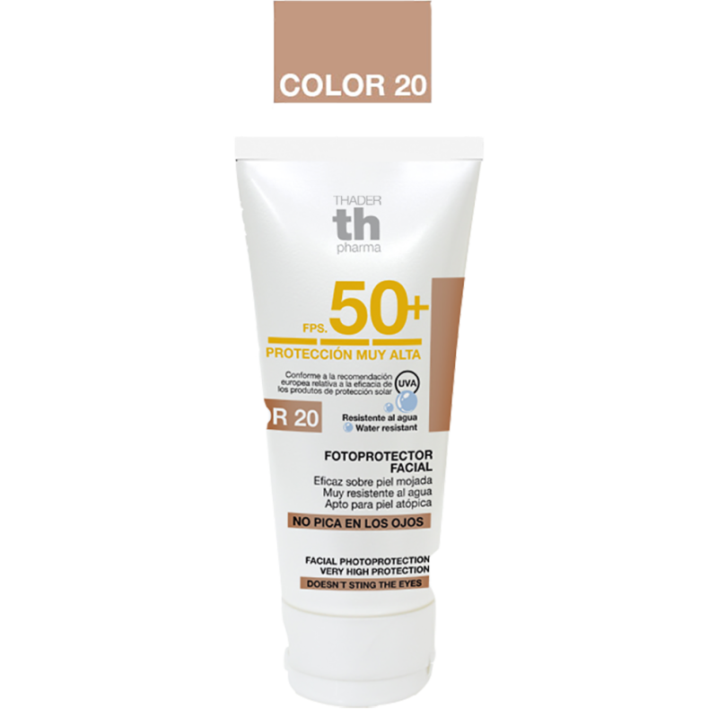 TH PHARMA SUN FOTOPROTETOR FACIAL COM COR 20 SPF50+ 50ML TH PHARMA SUN FOTOPROTETOR FACIAL COM COR 20 SPF50+ 50ML