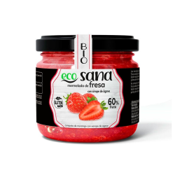 ECOSANA COMPOTA EXTRA DE MORANGO SEM AÇUCAR BIO 260GR