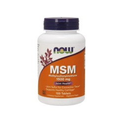 NOW MSM 1500MG 100 COMPRIMIDOS