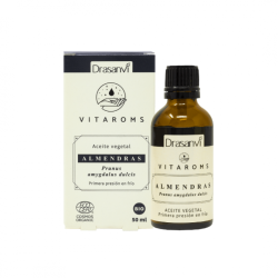 DRASANVI VITAROMS ÓLEO VEGETAL DE AMÊNDOAS DOCES BIO 50ML
