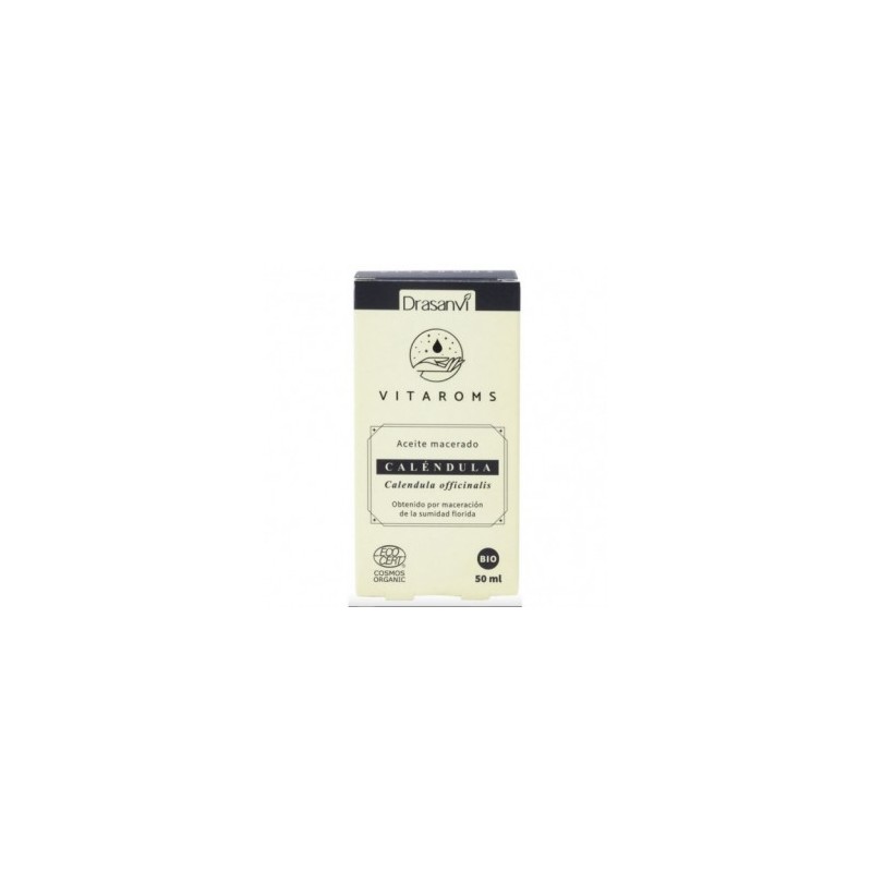 DRASANVI VITAROMS ÓLEO VEGETAL MACERADO DE CALÊNDULA BIO 50ML DRASANVI VITAROMS ÓLEO VEGETAL MACERADO DE CALÊNDULA BIO 50ML