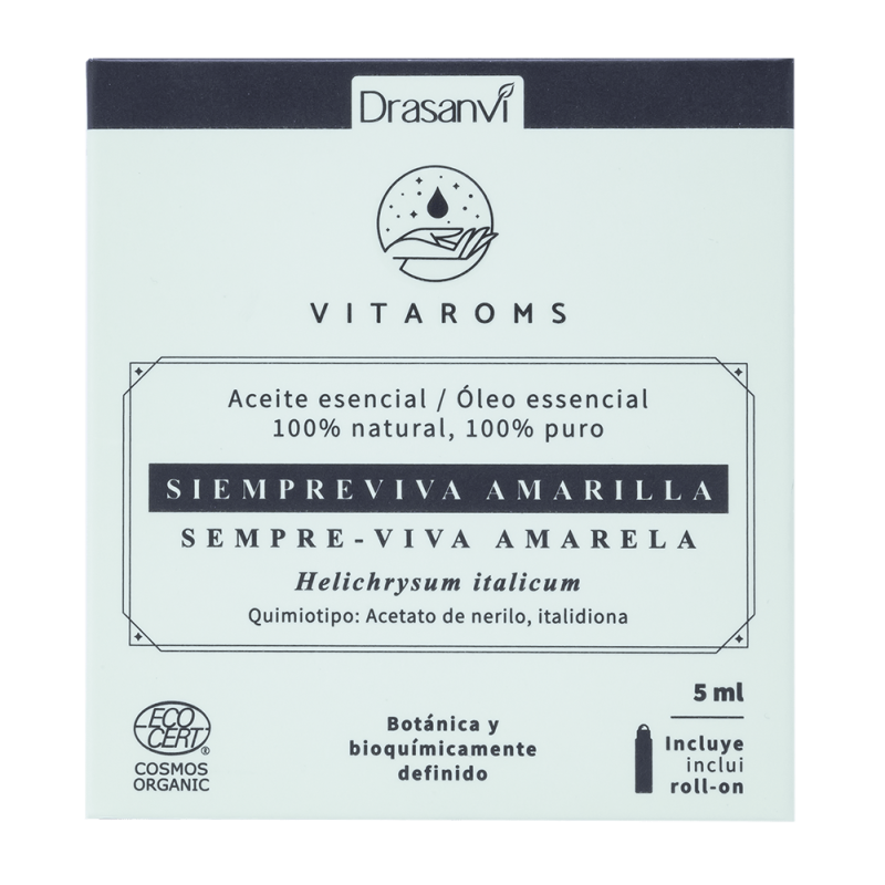 DRASANVI VITAROMS ÓLEO ESSENCIAL SEMPRE-VIVA AMARELA BIO 5ML DRASANVI VITAROMS ÓLEO ESSENCIAL SEMPRE-VIVA AMARELA BIO 5ML