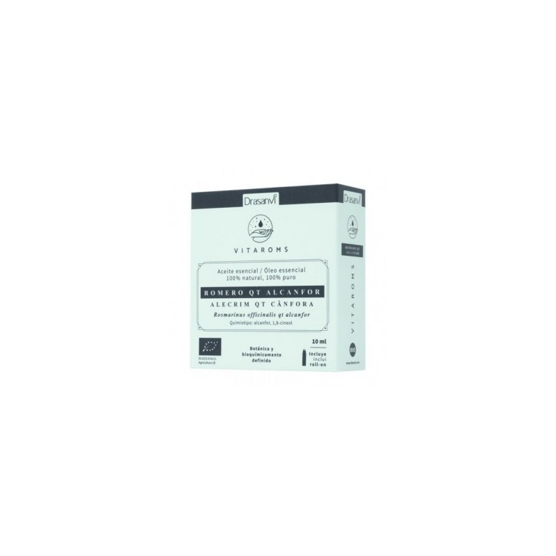 DRASANVI VITAROMS ÓLEO ESSENCIAL ALECRIM QT CÂNFORA BIO 10ML