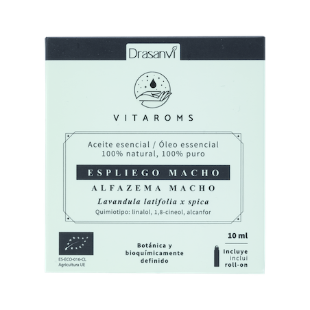 DRASANVI VITAROMS ÓLEO ESSENCIAL ALFAZEMA MACHO BIO 10ML