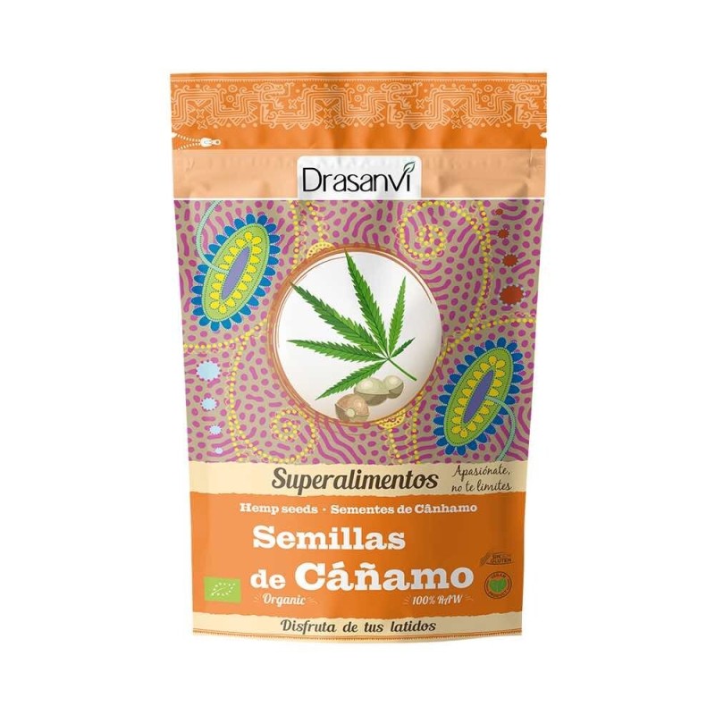 DRASANVI SEMENTES DE CÂNHAMO DESCASCADAS BIO 225GR