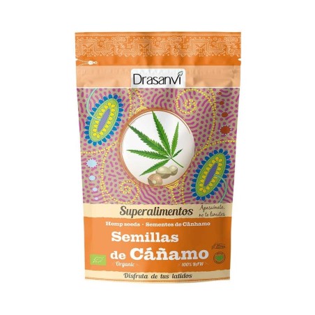 DRASANVI SEMENTES DE CÂNHAMO DESCASCADAS BIO 225GR