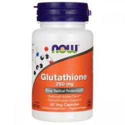 NOW GLUTATHIONE 250MG 60 CÁPSULAS