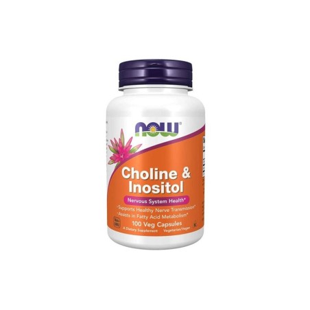 NOW CHOLINE E INOSITOL 100 CÁPSULAS