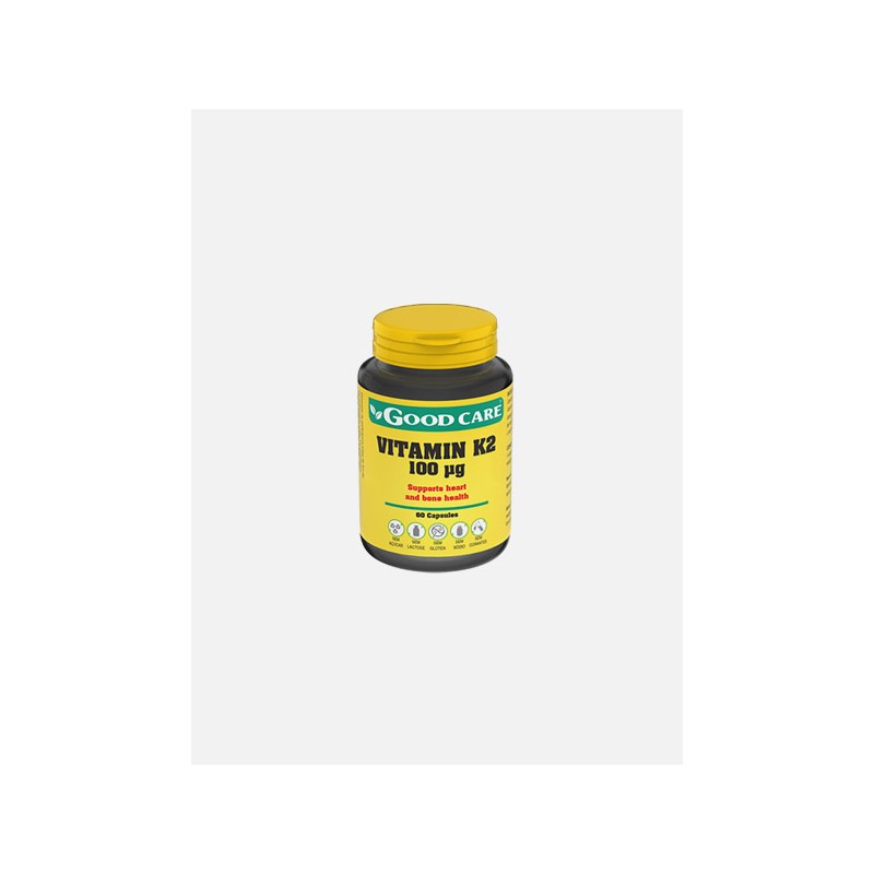 GOOD CARE VITAMINA K2 100UG 60 CÁPSULAS GOOD CARE VITAMINA K2 100UG 60 CÁPSULAS