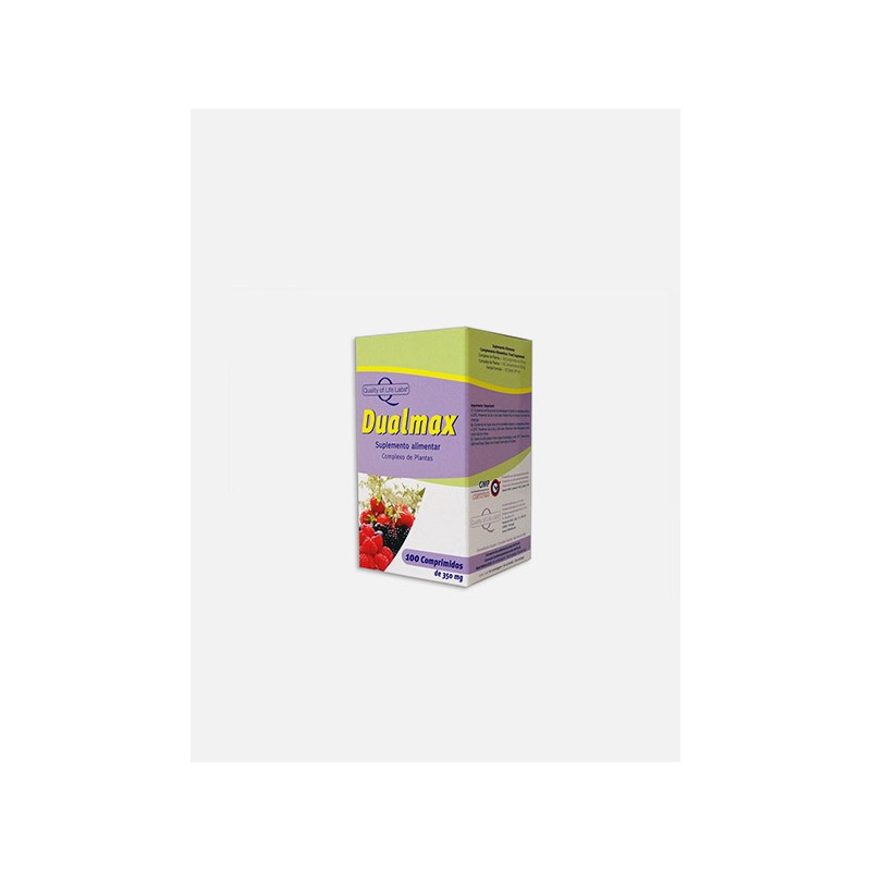 QUALITY OF LIFE DUALMAX 100 COMPRIMIDOS QUALITY OF LIFE DUALMAX 100 COMPRIMIDOS
