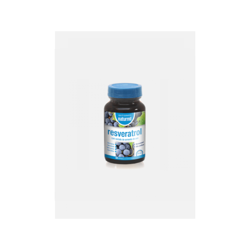 NATURMIL RESVERATROL 20MG 60 CÁPSULAS NATURMIL RESVERATROL 20MG 60 CÁPSULAS
