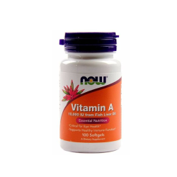 NOW VITAMINA A 10000UI 100 CÁPSULAS